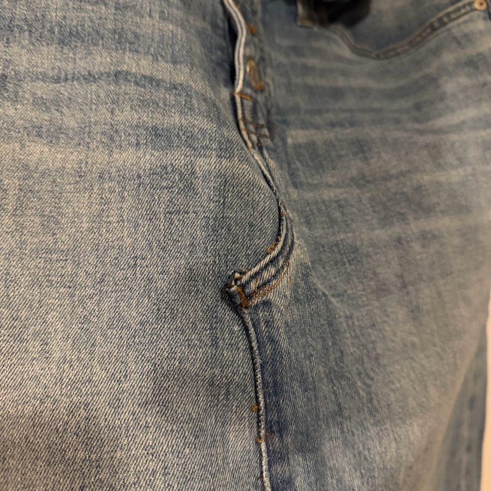 Madewell Blue Denim Skirt, size waist 30 - Picture 5 of 8